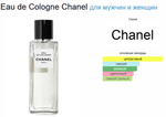 Eau de Cologne Chanel 75ml (duty free парфюмерия)