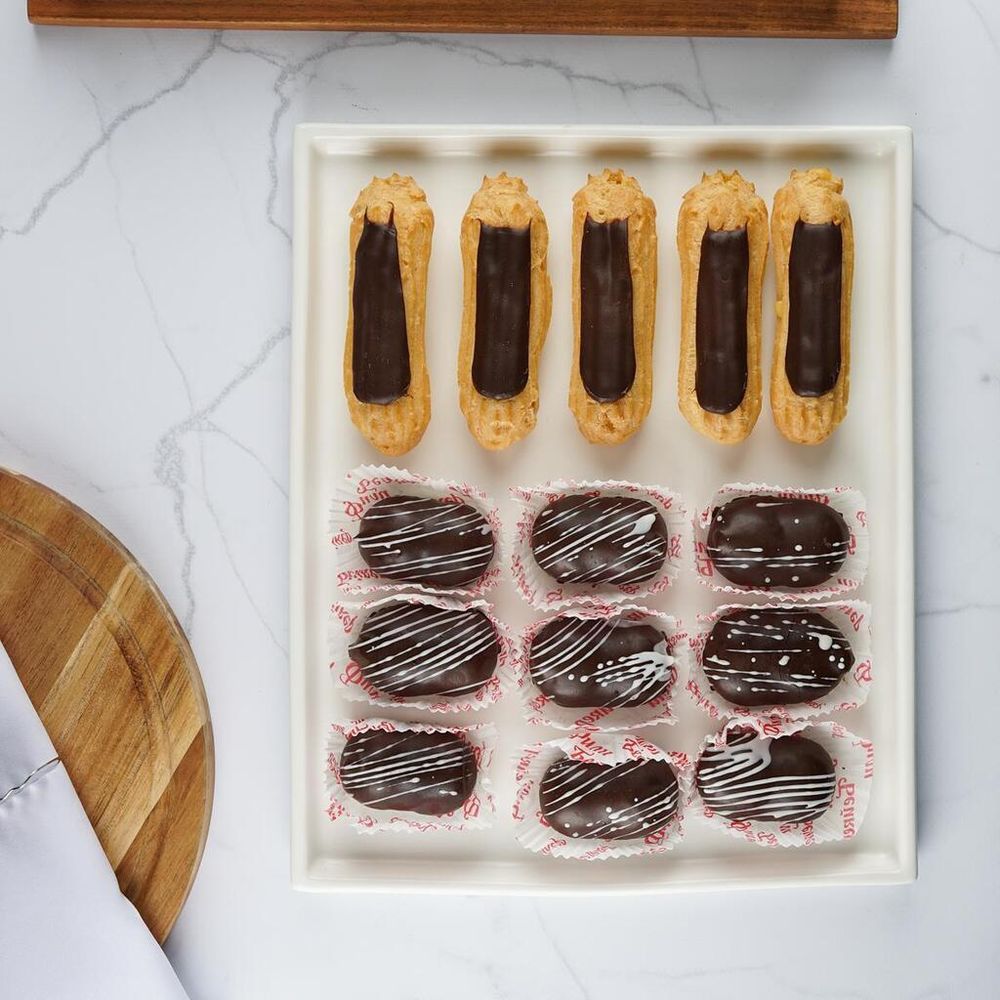 Блюдо прямоугольное 34*27 см h2 см 300 мл   P.L. [1]