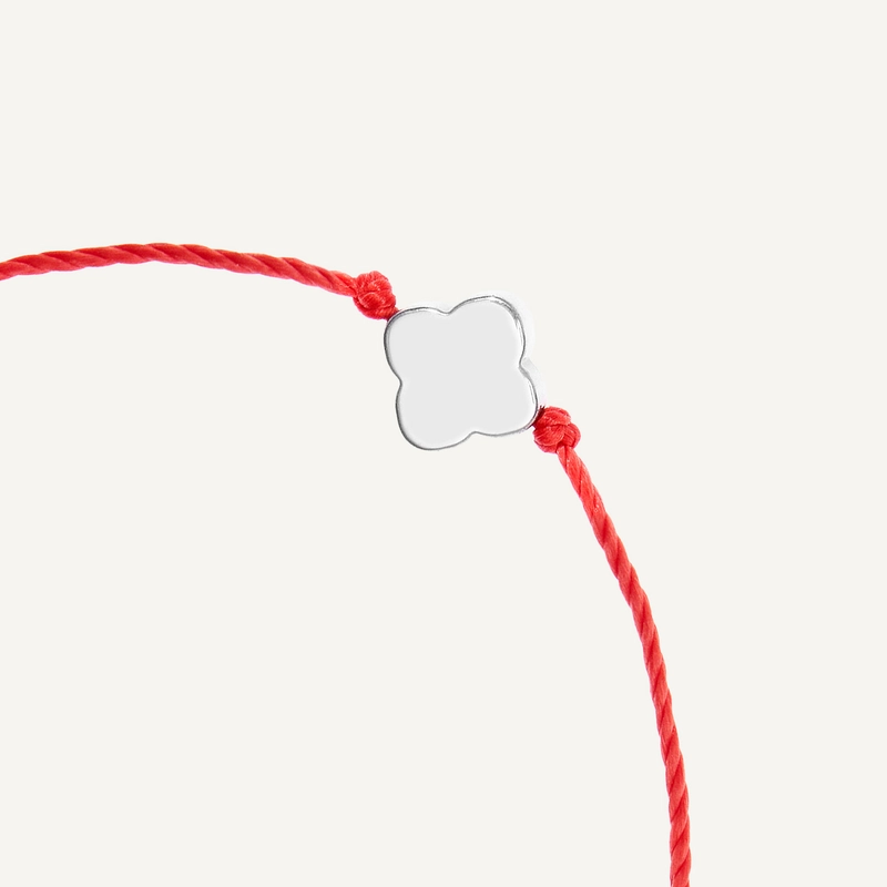 Браслет Сплетенный – Красный