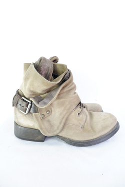 Ботинки брутальные визуально из кожи 40 размер