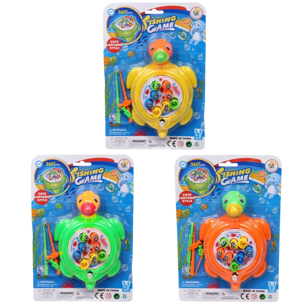 Набор для рыбалки «Черепашка Дашка», 11 предметов, 21,8*16,8*4,5 см, без батареек