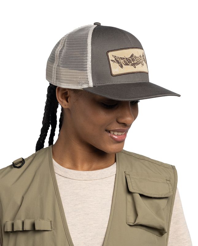 Кепка Buff Explore Trucker Cap Lake River Khaki Фото 2