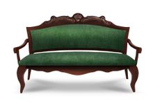 Диван Император ясень (№3,60 Velvet-Lux,Ткань Vilvet Lux)
