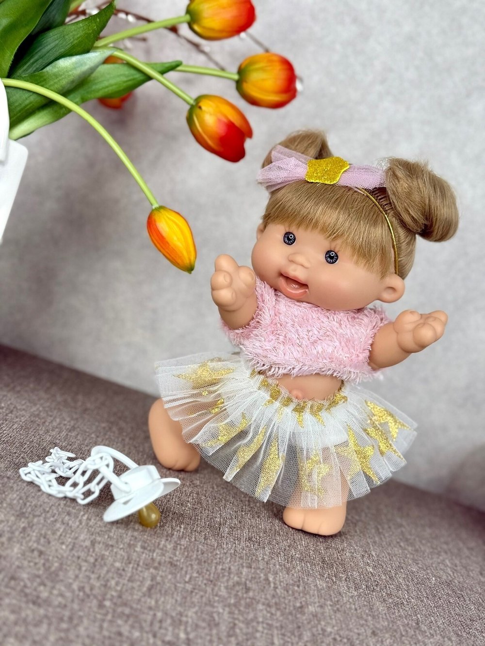 Пупс Marina and Pau 26cм Nenote (M2904)