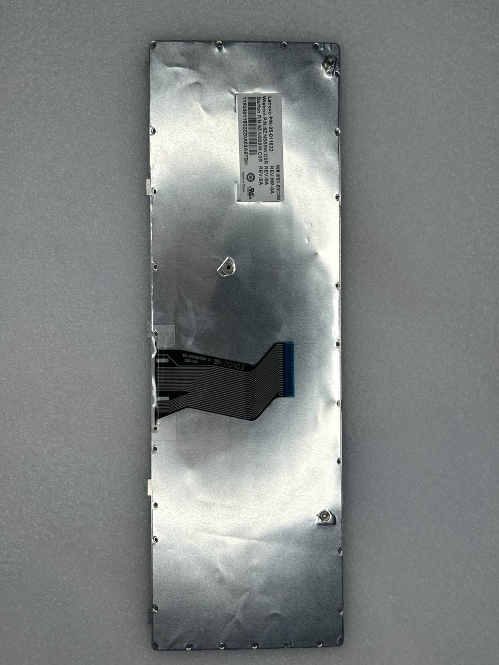 Клавиатура для ноутбука Lenovo Z570/B570/B590/V570/V580/V580c/Z575 раскладка - русская, без подсветки, черная (25011832), оригинал