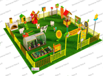 Игровая развивающая площадка Фермерский дворик Престиж