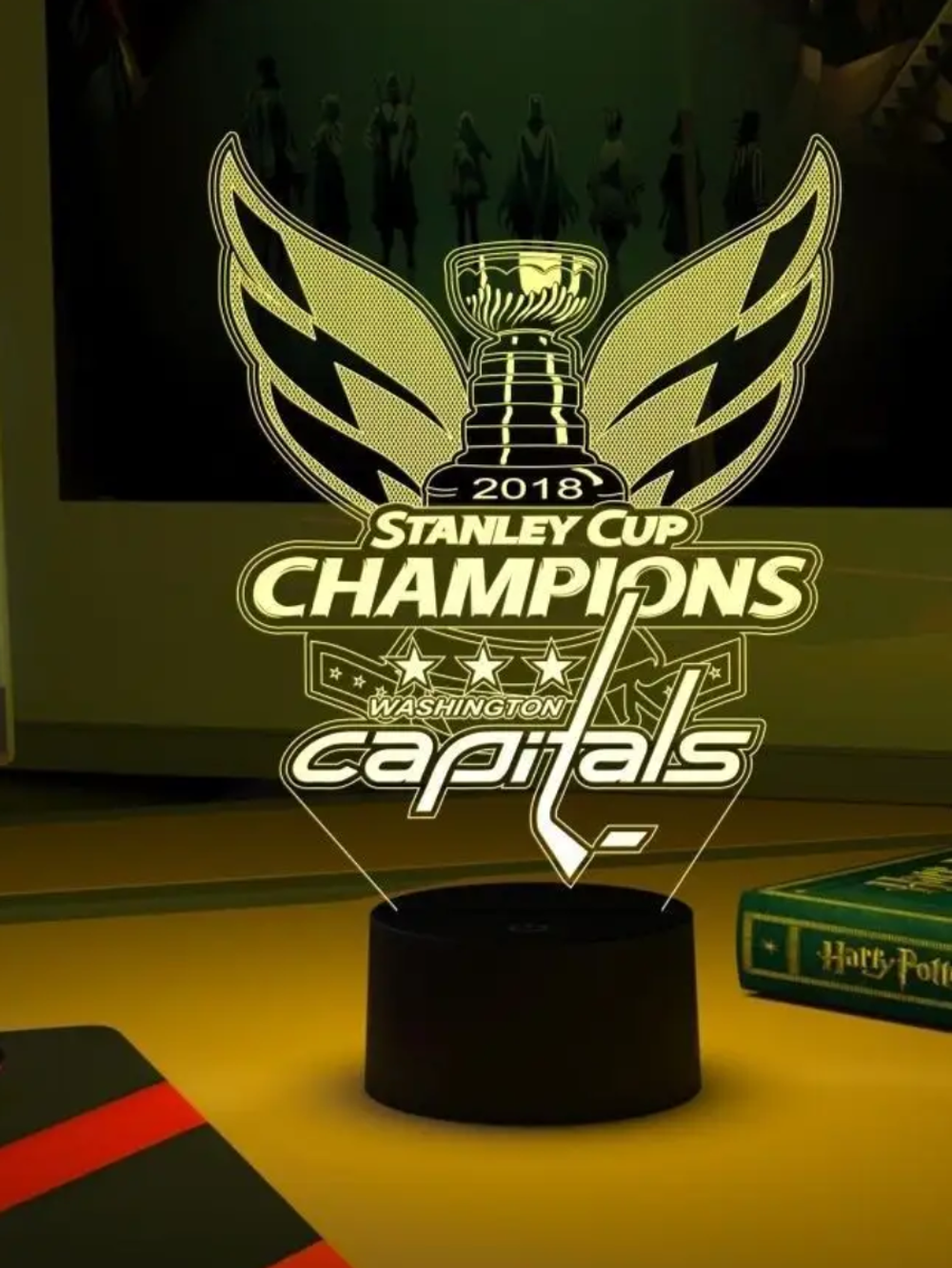 3Д-НОЧНИК "Кубок Стенли 2018 ХК Вашингтон Кэпиталз" (Washington Capitals)