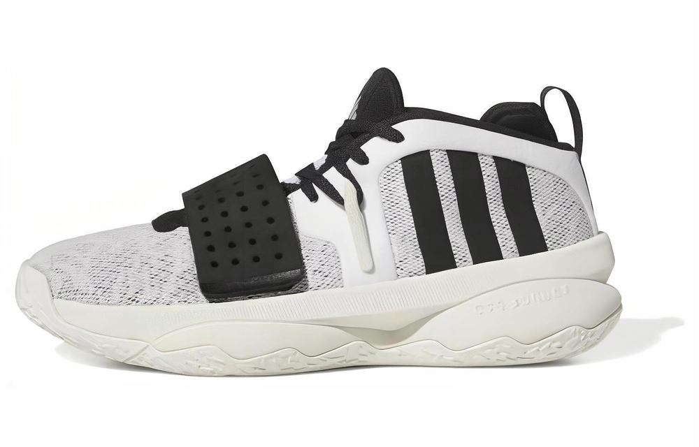 Кроссовки Adidas Dame 8 Extply White Black