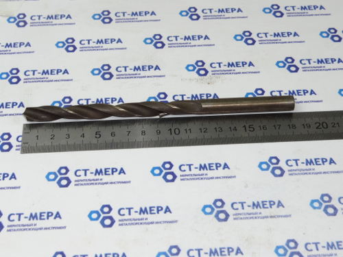 Сверло по металлу 10.5мм (121х184мм) Р6М5 ц/х удлиненное