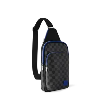 Louis Vuitton Avenue Slingbag Damier Graphite Blue