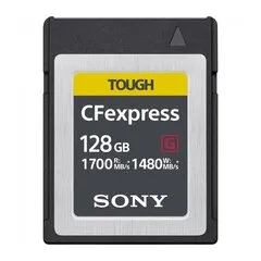 Sony 128GB CFexpress Type B TOUGH Memory Card (CEBG128/J)