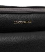 Кожаная сумка-мессенджер Beat Soft Ribb Coccinelle - черный(E1 NOF 15 02 01)