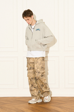 [FROM MOSCOW] Худи ER Cropped Zip-Hoodie