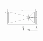 Душевой поддон RGW Stone Tray ST-0158B 80х150 16152815-04 черный