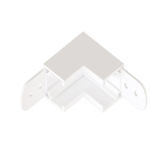 A740733  КОННЕКТОР УГЛОВОЙ ВНУТРЕННИЙ ДЛЯ ШИНОПРОВОДА (ТРЕКА) OPTIMA