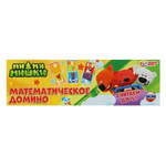 Домино пластик. Математическое 3в1 "Ми-ми-мишки" 4680107961228 (Умные игры)