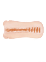 Телесный мастурбатор-вагина в пластиковой колбе (Цвет: телесный)