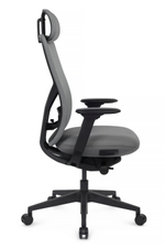 Кресло Riva Антлер EAN-001A Черный пластик/Серый