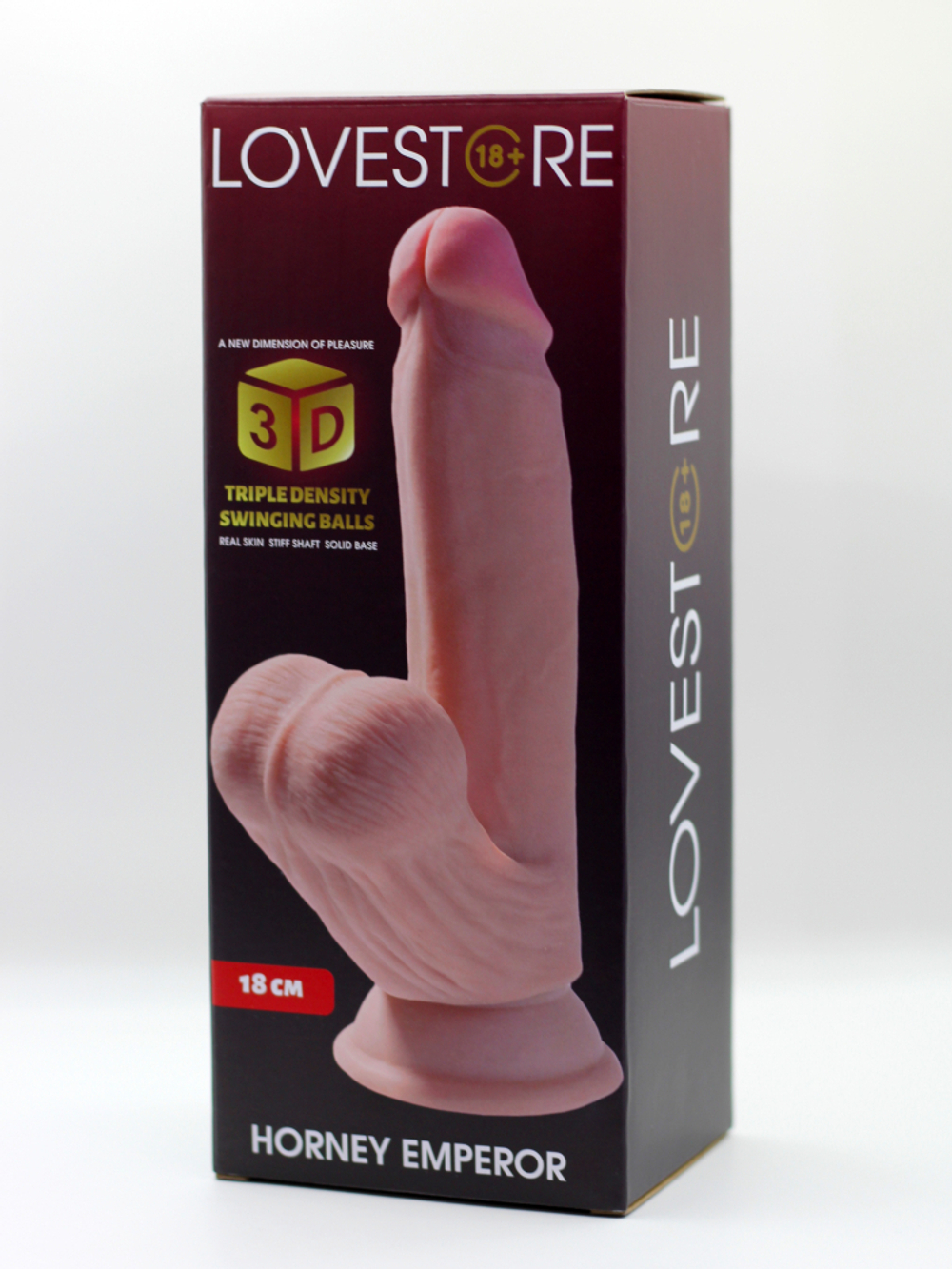LoveStore Horney Emperor - Фаллоимитатор реалистичный, 18см