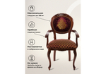Стул деревянный Woodville Adriano 2 вишня с патиной