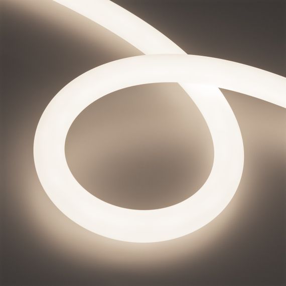Светодиодная лента герметичная MOONLIGHT-TOP-A336-D30mm 24V Day4000 (14.4 W/m, IP65, 5m, wire x1) Arlight 050486