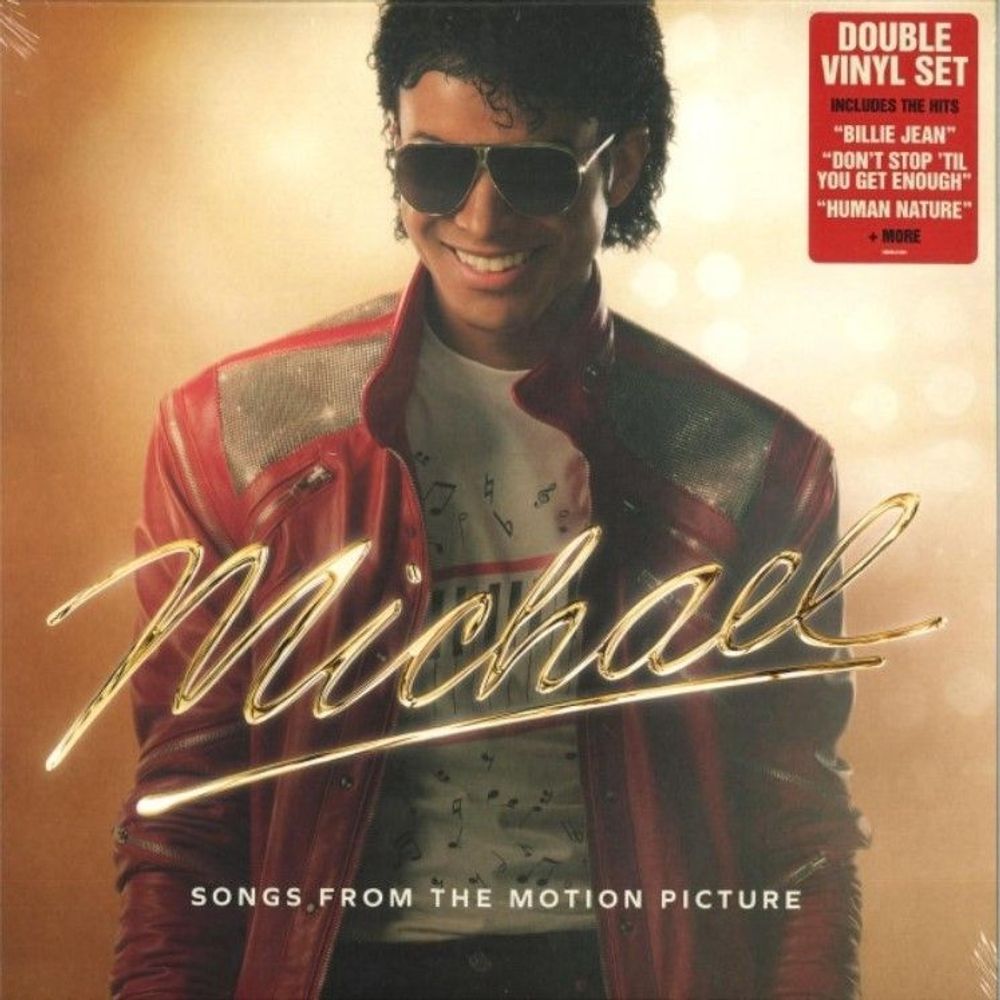 OST. Michael: Songs From The Motion Picture (2 LP) Michael Jackson. Майкл Джексон. Саундтрек. Новая запечатанная виниловая пластинка + ПОДАРОК