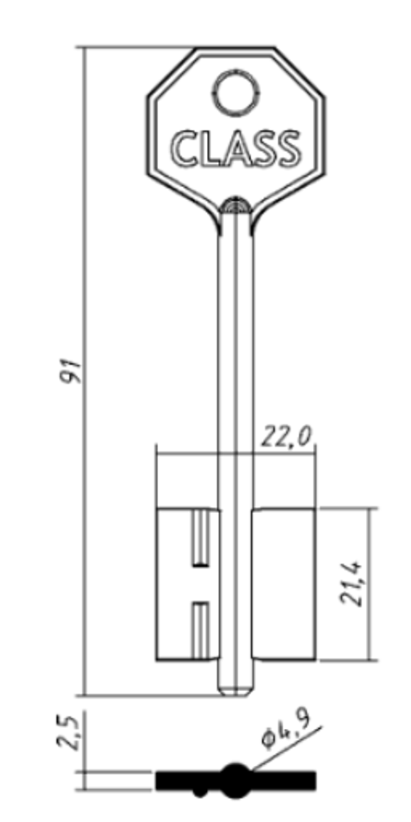 Заготовка дверняк КЛАСС 5