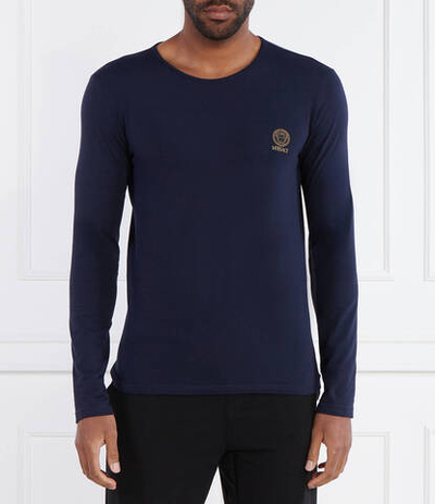 Лонгслив Versace - темно-синий(AUU01007 1A10011)