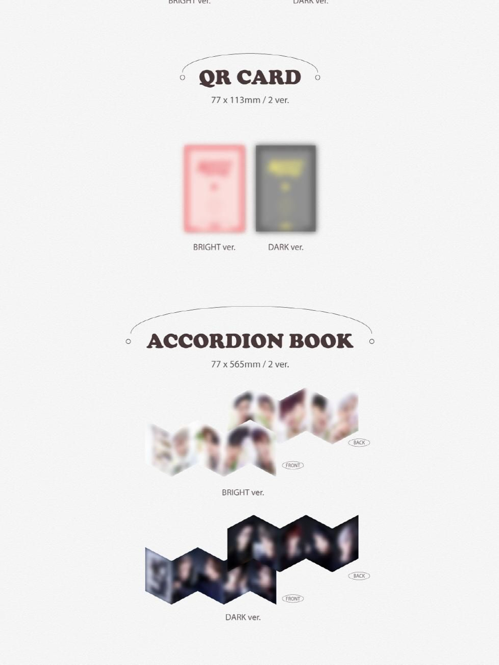 Альбом XODIAC - SOME DAY 2nd Mini Album QR 2 Version SET