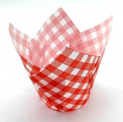 Бумажная форма для выпечки  TULIP (ТЮЛЬПАН) Piknik 150х50мм, Экопак Россия, 1шт