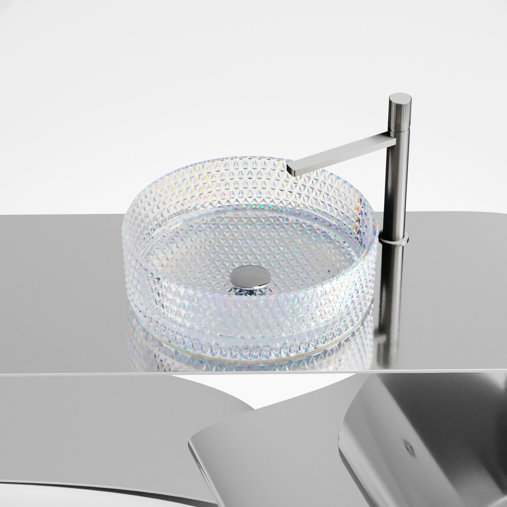 Рукомойник Ceramica Nova Cristal 36 см CN6059 прозрачная