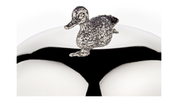 Банка для меда с ложкой 320г Edzard Уточка