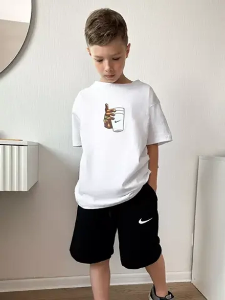 Костюм шорты с футболкой