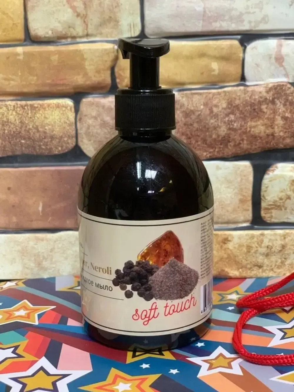 Жидкое мыло Black Pepper & Amber для рук парфюмированное