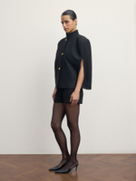 Кейп "Vintage" черный