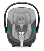 Коляска 3 в 1 Cybex Priam IV Rosegold complete и автокресло Aton S2 i-Size Lava Grey Peach Pink