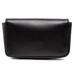 LOGO-PLAQUE MINI BAG - black