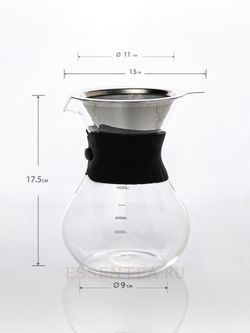 размеры кофейника