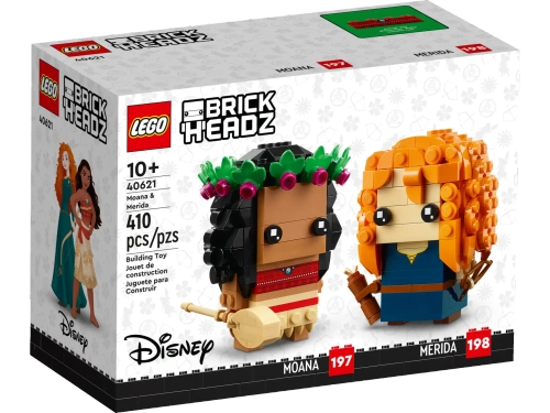 Конструктор LEGO BrickHeadz 40621 Моана и Мерида