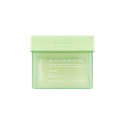 VVbetter PHA Jeju Yuja Balancing Pad тонер-пэды для лица балансирующие с экстрактом юдзу и PHA