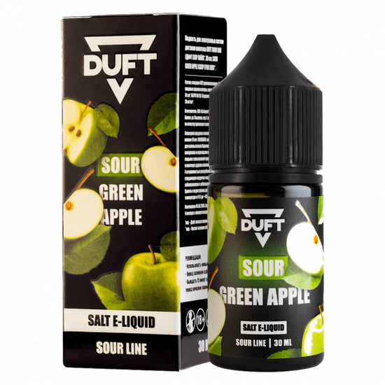 Жидкость Duft Sour, 30 мл, Green Apple