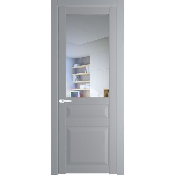 Межкомнатная дверь эмаль Profil Doors 1.5.3PD смоки остеклённая