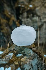 Фуджи Ваза Стеклянная 29х29х24см