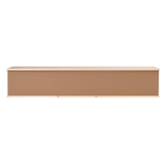Полка навесная с 3 секциями Хемнэс Hemnes/ Кымор, 183х34х37 см, белый/светло-коричневый