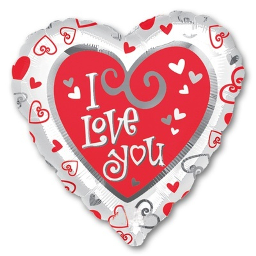 А 18" ILY Просто с любовью S40