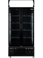 Витрина холодильная Nord RSC 600 GBB черная