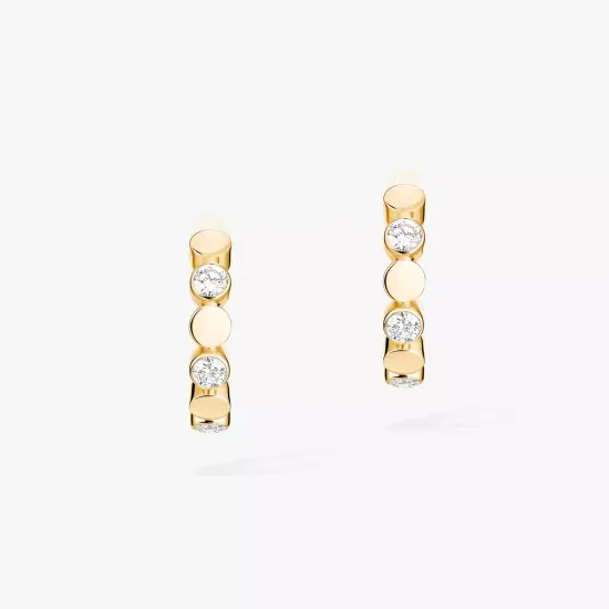 Messika D-Vibes mini hoop earrings