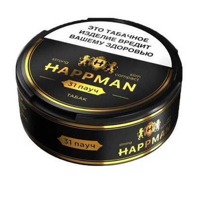 Жевательный табак HAPPMAN STRONG SLIM COMPACT 10гр