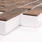 Клинкерная термопанель ППС Beryoza Ceramica Kaylos Терракотовый 1020х455 мм