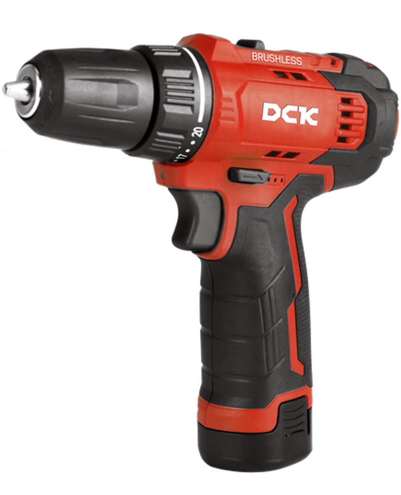Дрель-шуруповерт аккумуляторная DCK KDJZ23-10